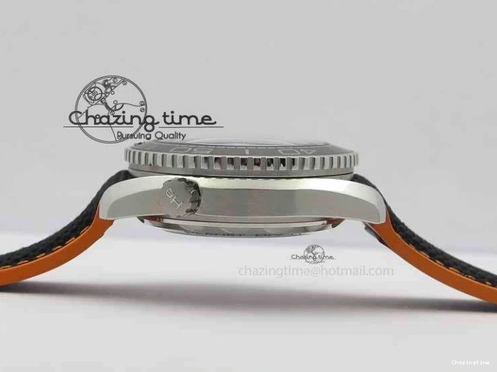 0206 UrbanStyle Planet Ocean 2016 43.5mm SS OM 1:1 Best Edition Gray Dial On Black Nylon Strap A 8168